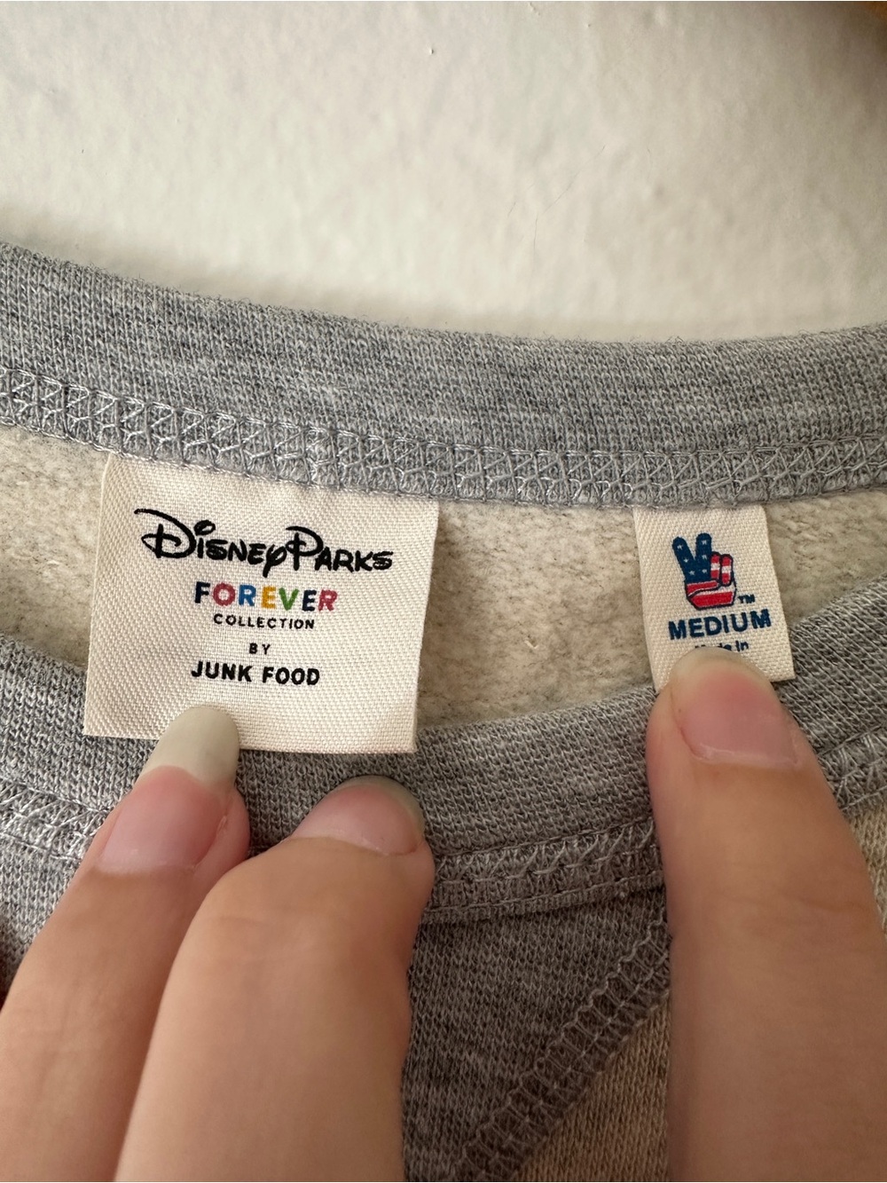 Disney Junkfood Fantasyland Crewneck Sweater Medium - Picture 3 of 6